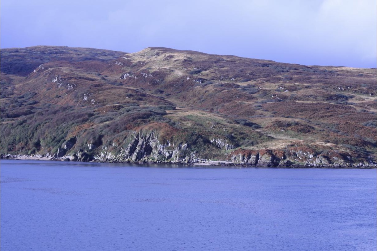 The coastline near Killarow and Kilmeny, Islay: the Atlantic weather that shapes every cask on the island starts here.