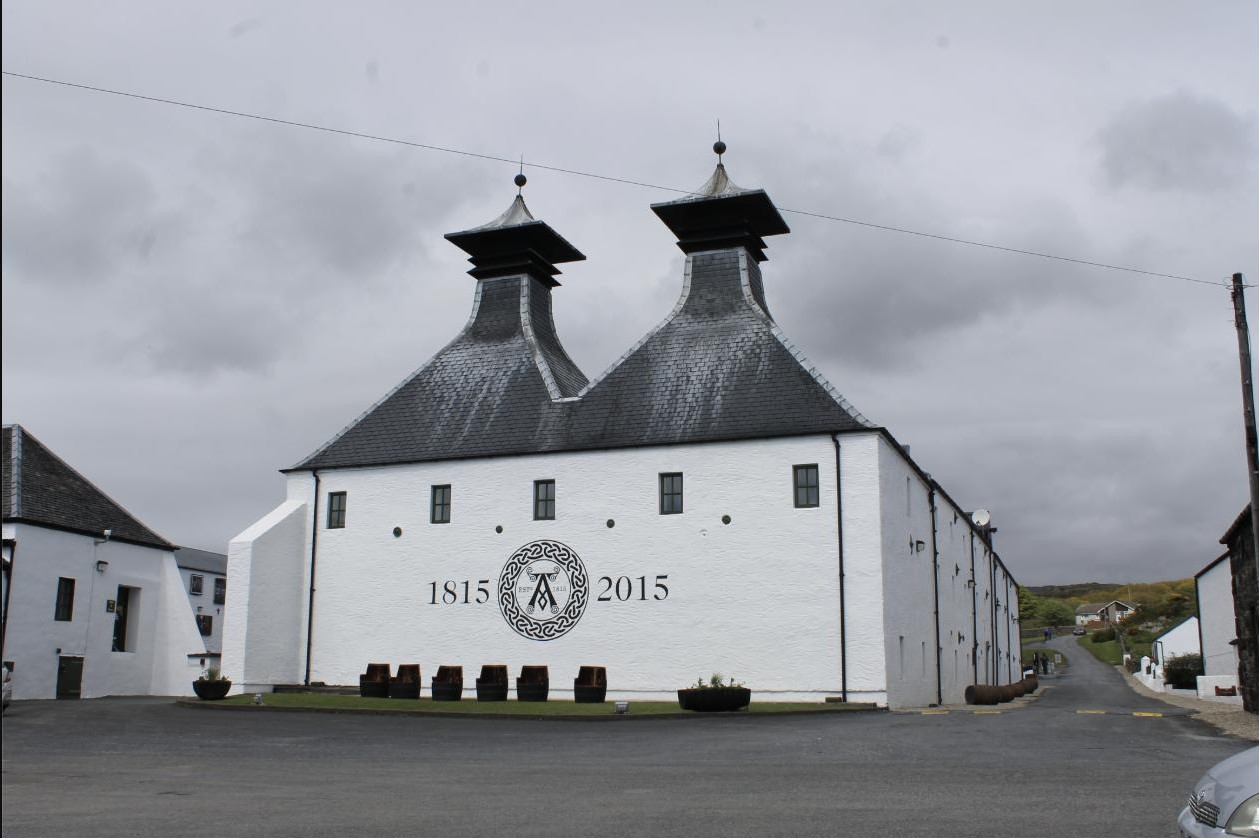 Ardbeg Distillery, Islay, marking its 1815–2015 bicentenary.